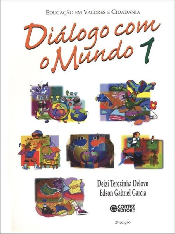 Livro Diálogo com o Mundo - Coautora Deizi Terezinha Delovo